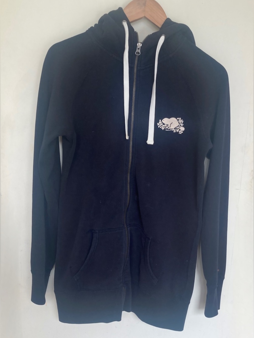 Roots Black Long Hoodie